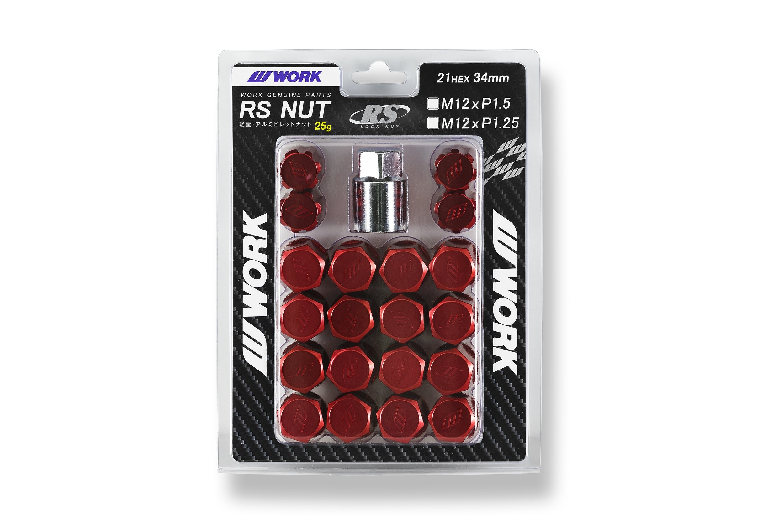 Work RS Lug Nut Set